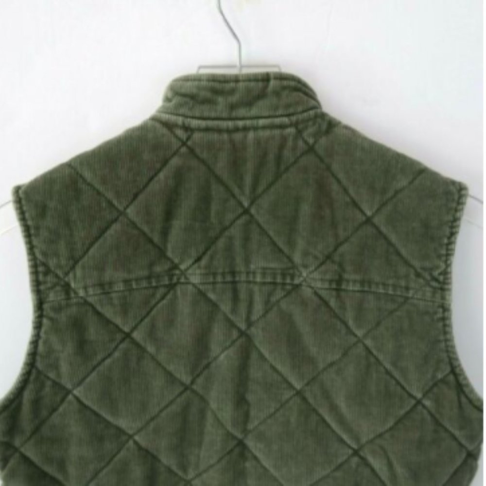 Eddie Bauer Women’s Quilted Corduroy Vest